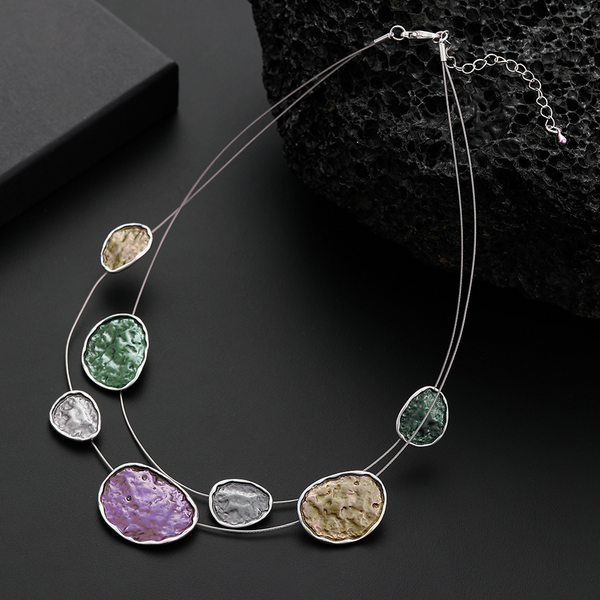 Colorful Circle Necklace